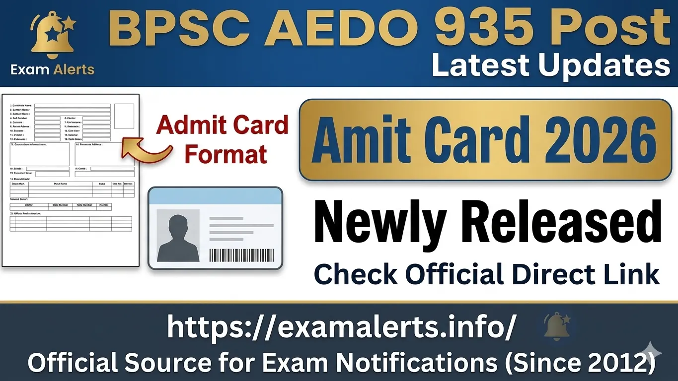 BPSC Assistant Education Development Officer Examination 2026